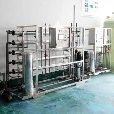 JHHB1-100 全自动环保纯水设备设备 超滤双级RO反渗透设备 不锈钢材质